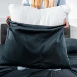 HUGGED® BAMBUS PUDEBETRÆK - NAVY_2