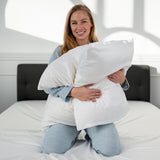 Hugged® Bambus pudebetræk - Hvid