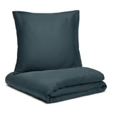 HUGGED® BAMBUS SENGETØJ - NAVY BLÅ_4