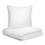 Hugged® Bambus sengetøj - Hvid