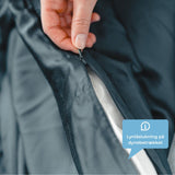 Hugged® Bambus sengetøj - Navy blå